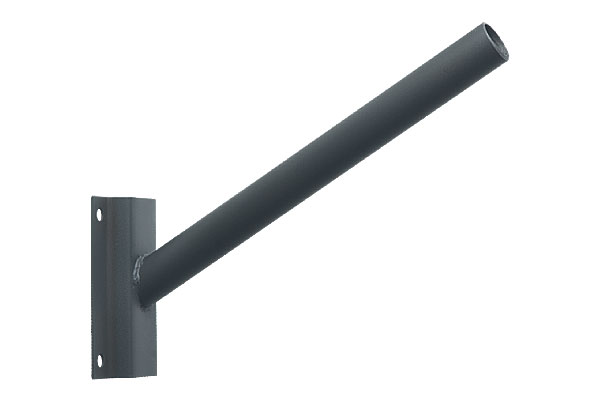 Wall bracket with 6-cm outer diameter