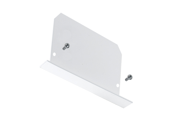 End caps for INFINITY-DS profiles, White